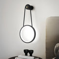 Minimalist LED lights for landscaping with clean white wall mounting and contemporary styling