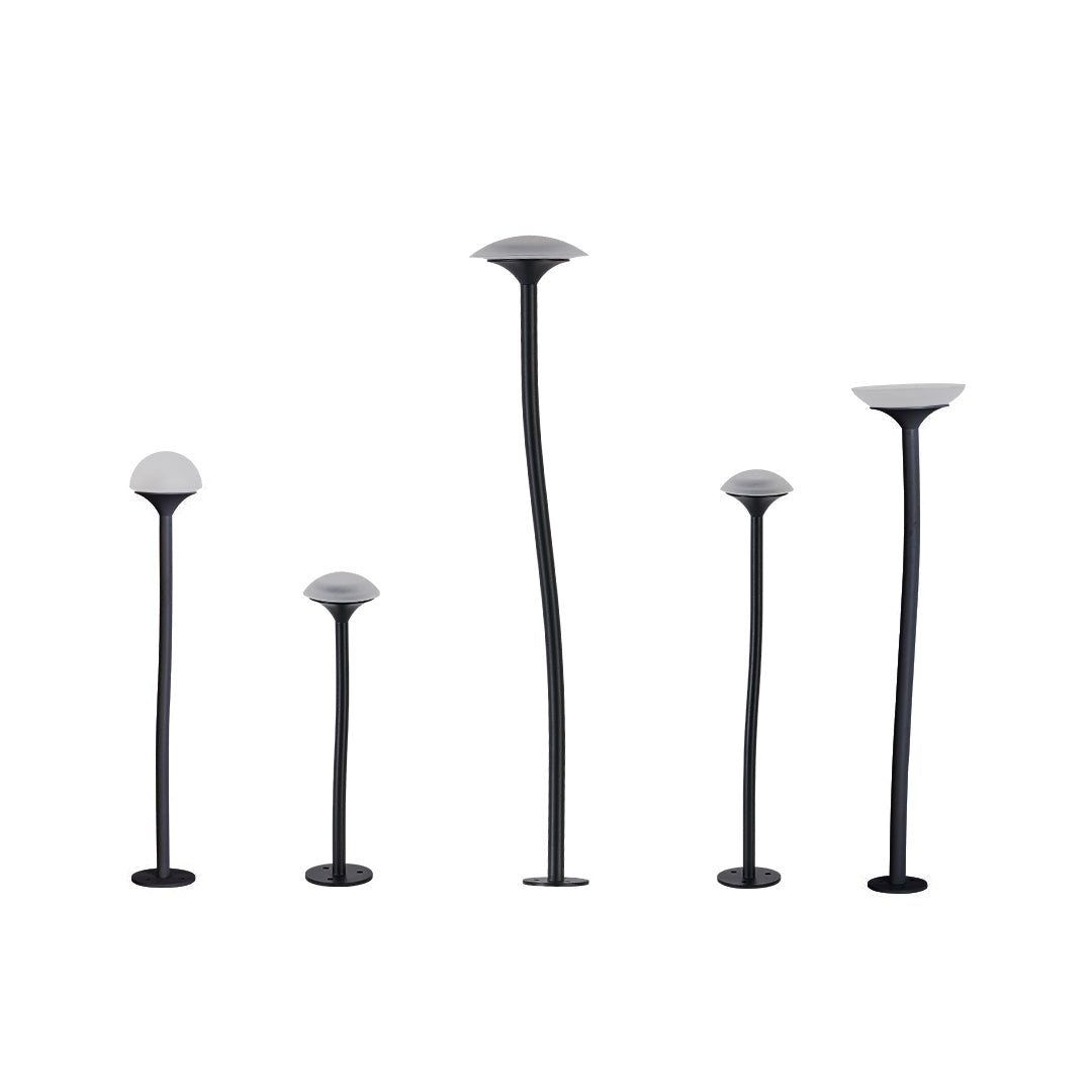 Illuminate your garden with these whimsical mushroom pathway lights, designed to enhance landscapes with fairy tale-inspired style and warm LED glow.