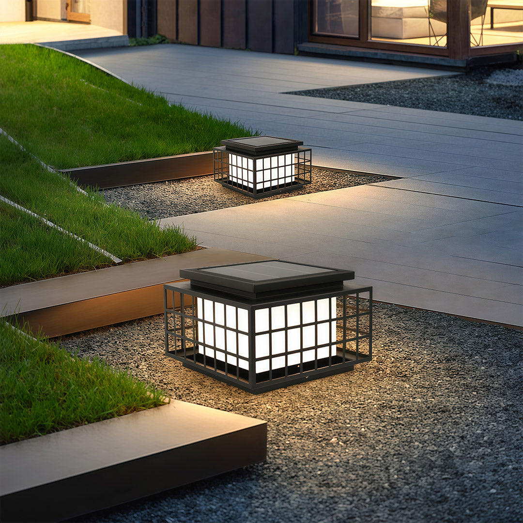 Modern gate pillar lights provide stylish outdoor illumination while being waterproof and durable for long-lasting performance.
