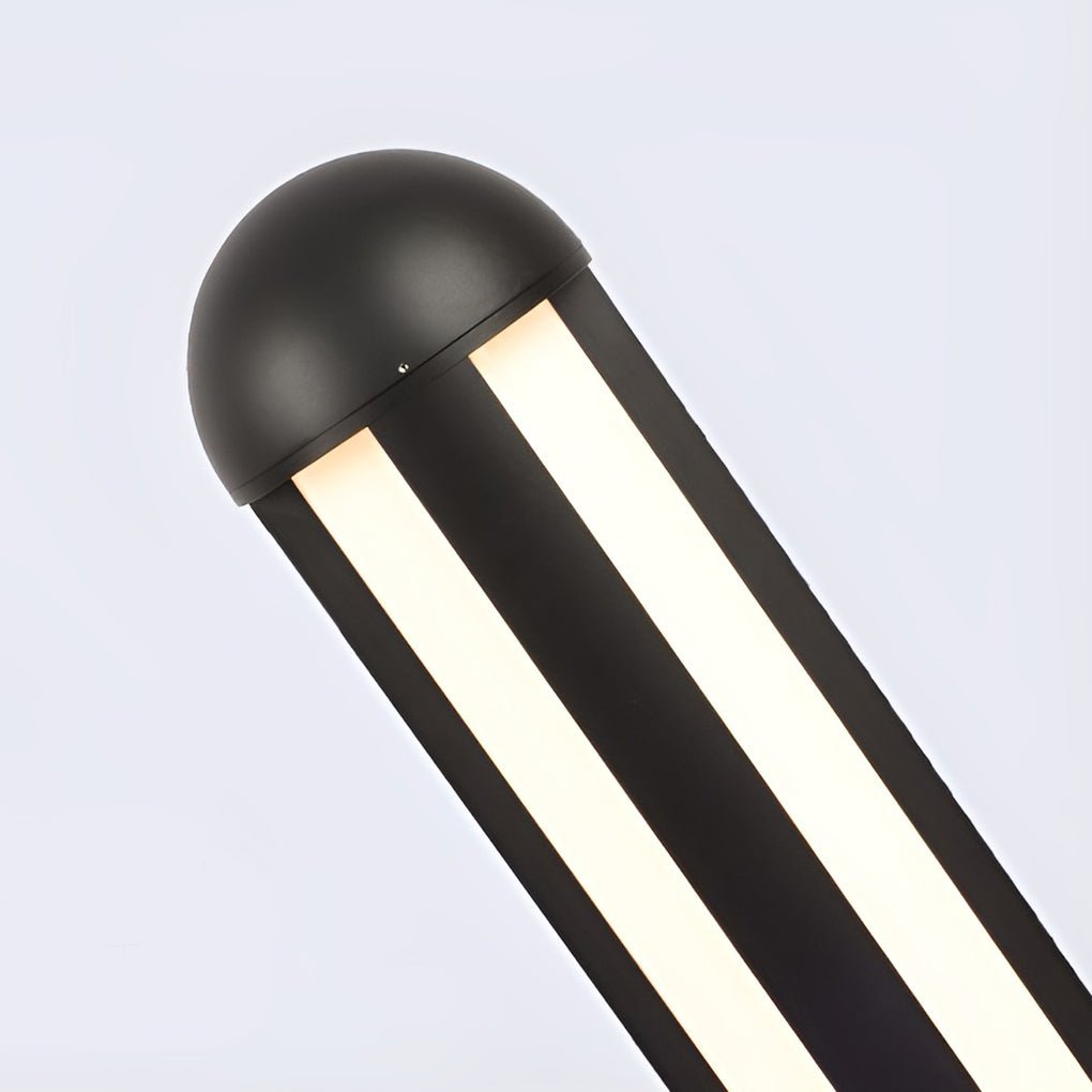 Modern Minimalist LED Outdoor Cylindrical Bollard Pathway Lights