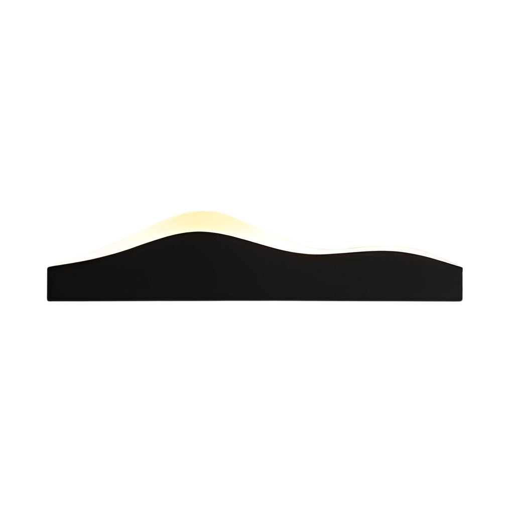 Mountain LED wall light displayed against a white background, highlighting its modern design.