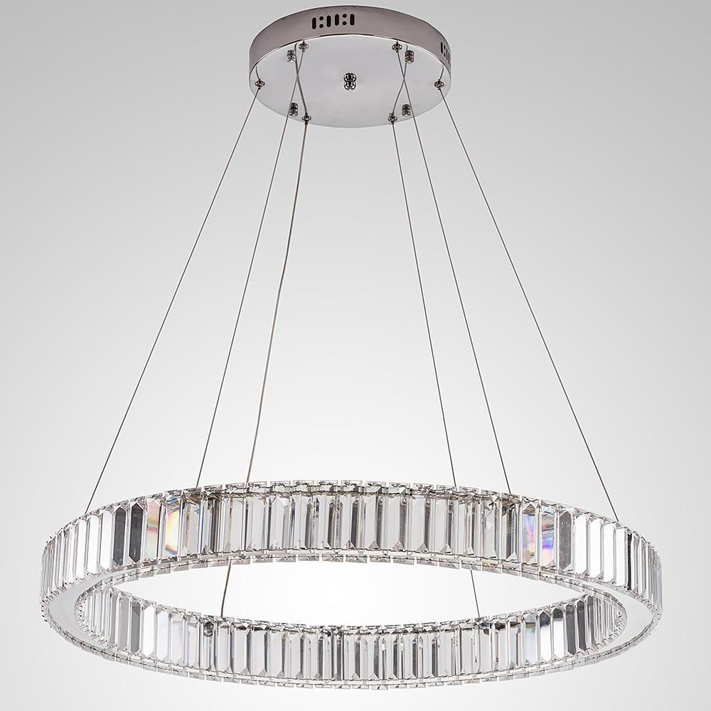 Luxury 1 - Light Ring Shaped Wagon Wheel Chandelier in Gold Finish