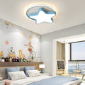 Nordic Creative Five - pointed Star Design Three Color Dimming LED Ceiling Lamp