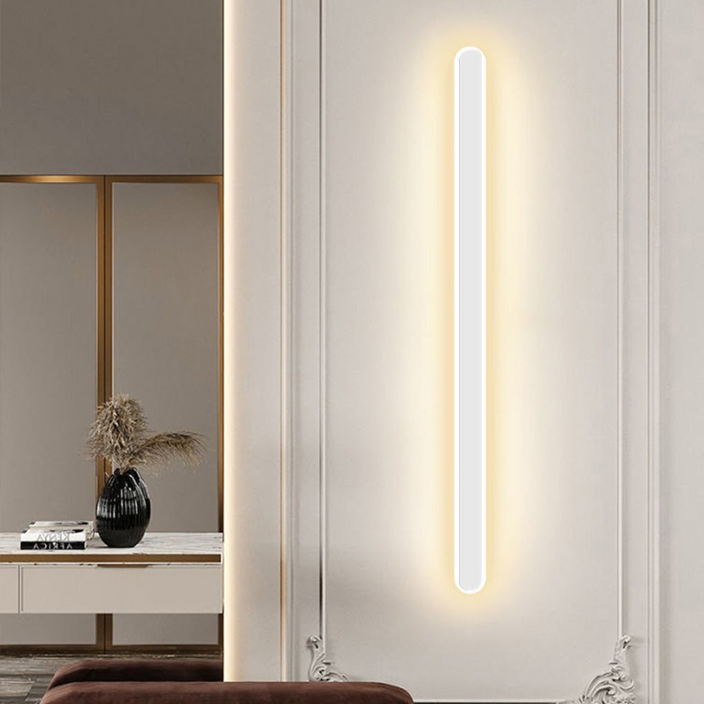 Nordic Minimalist Strip Three - color Light LED Bedside Living Room Background Wall Lamp