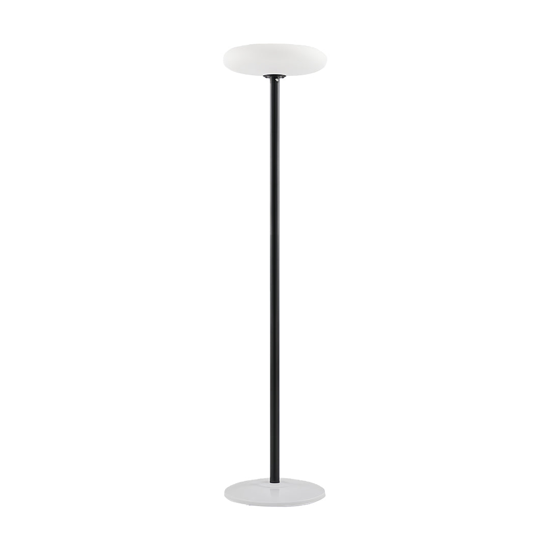 Solar outdoor floor lamps feature durable aluminum PE construction and waterproof design, providing energy-saving illumination for patios and yards.