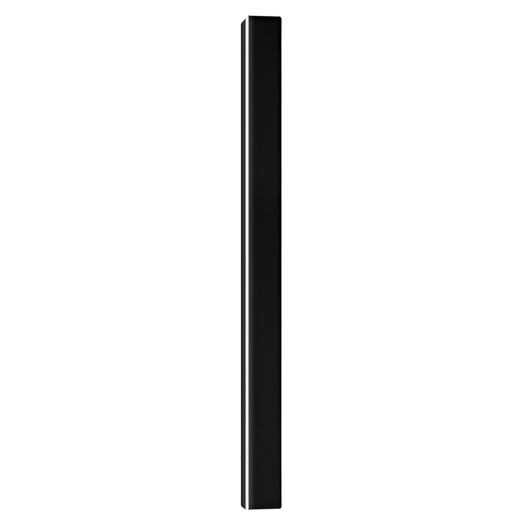 Outdoor strip wall light black linear LED integrated light delivers reliable illumination for patios, gardens, and walls.