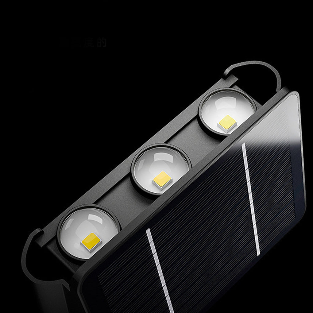 Outdoor wall sconce up and down lighting with a close-up view of its LED light source.