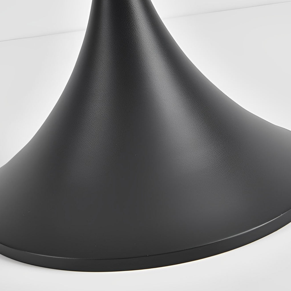 Outdoor waterproof floor lamps close-up of the stable base design, built for outdoor ground placement.