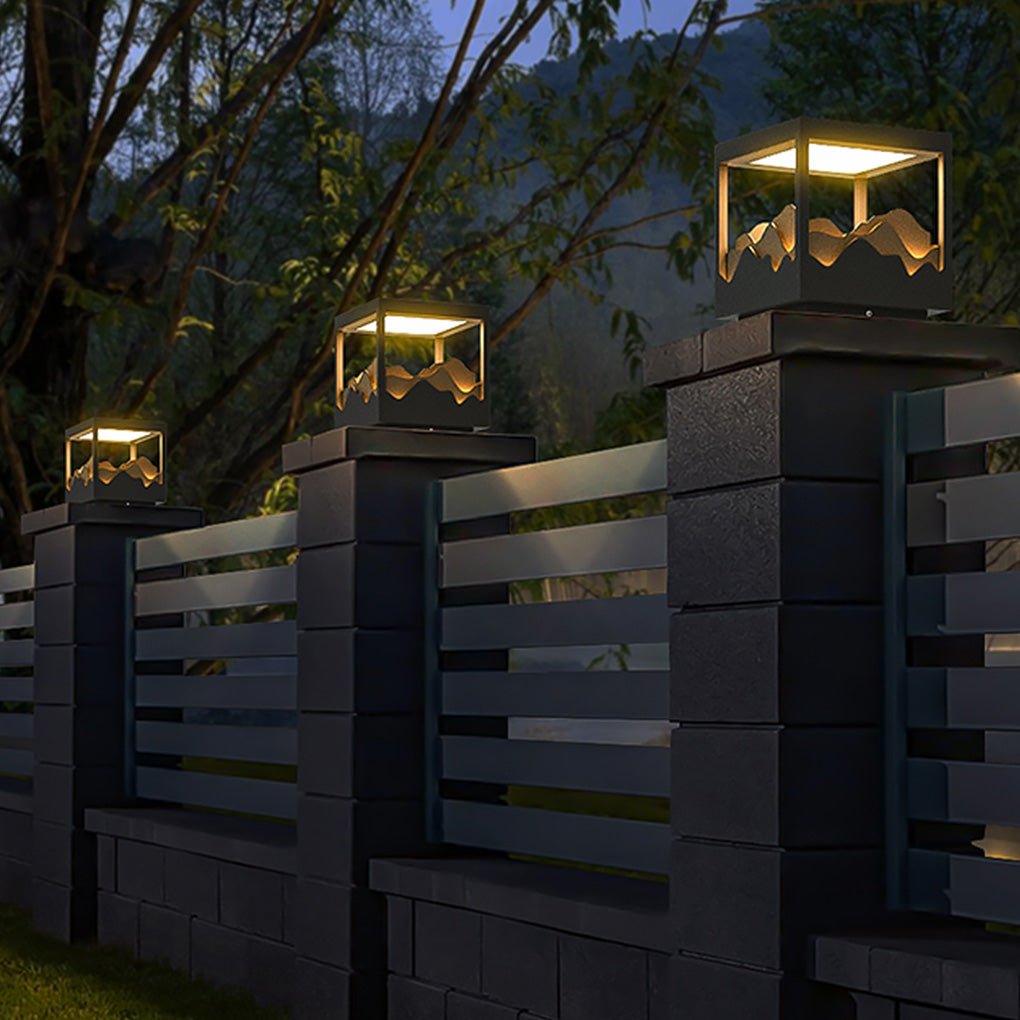 Outdoor Waterproof LED Courtyard Atmosphere Lamp Three - dimensional Landscape Design Courtyard Lamp