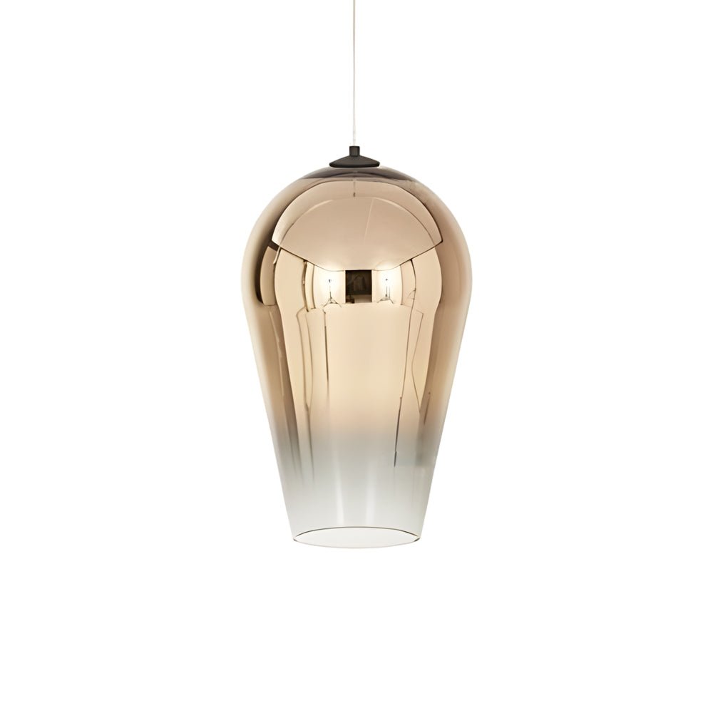 Personalized Art Glass Gradient Shade Nordic Post - Modern Pendant Lights