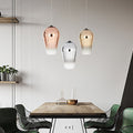 Personalized Art Glass Gradient Shade Nordic Post - Modern Pendant Lights