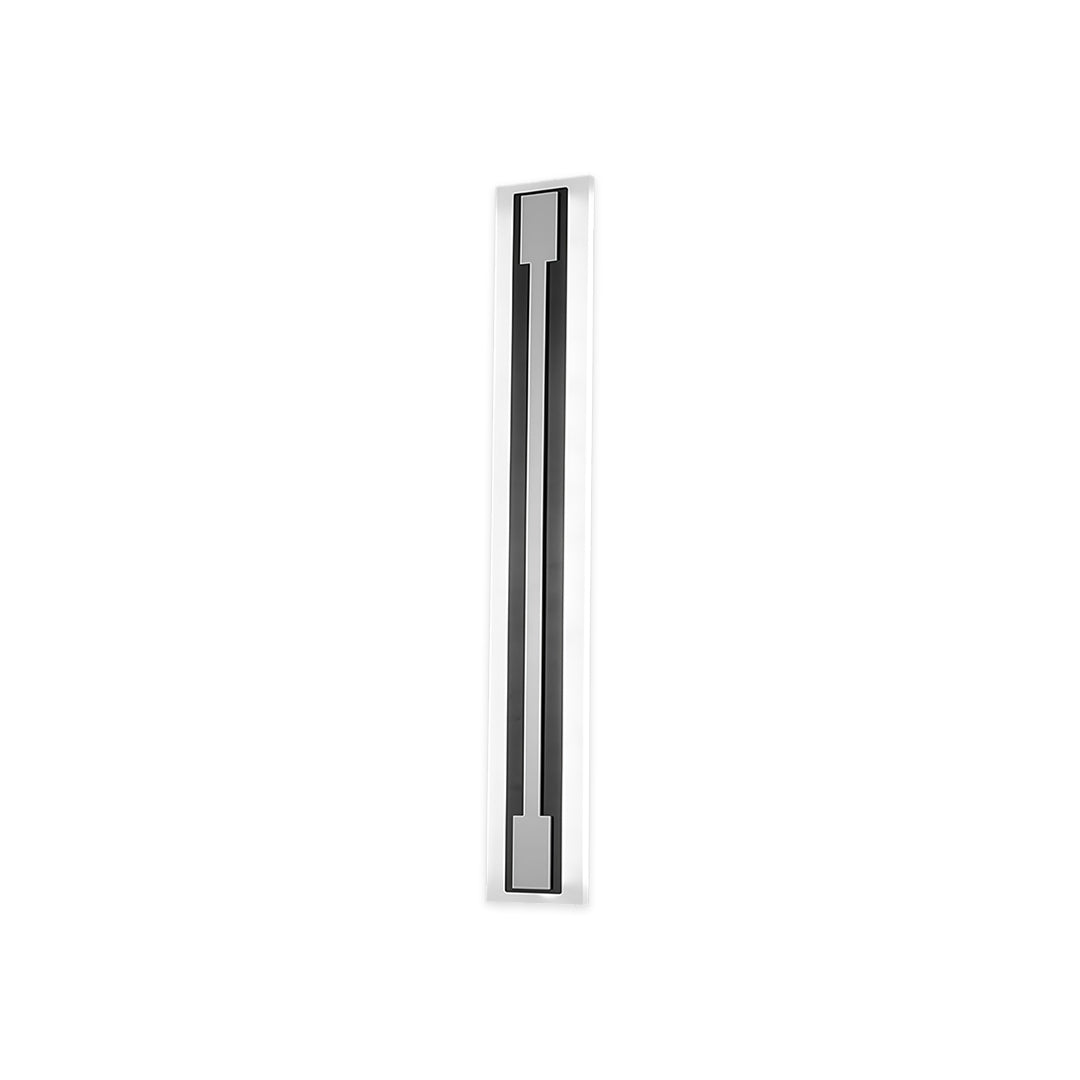 Modern luxury chandeliers style outdoor light fixtures sconces in polished chrome with vertical LED