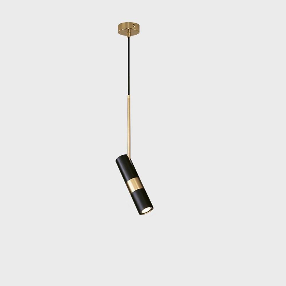 2'' LED 1-Light Single Design Pendant Light Nordic Style Contemporary Metal Island Lights-dazuma