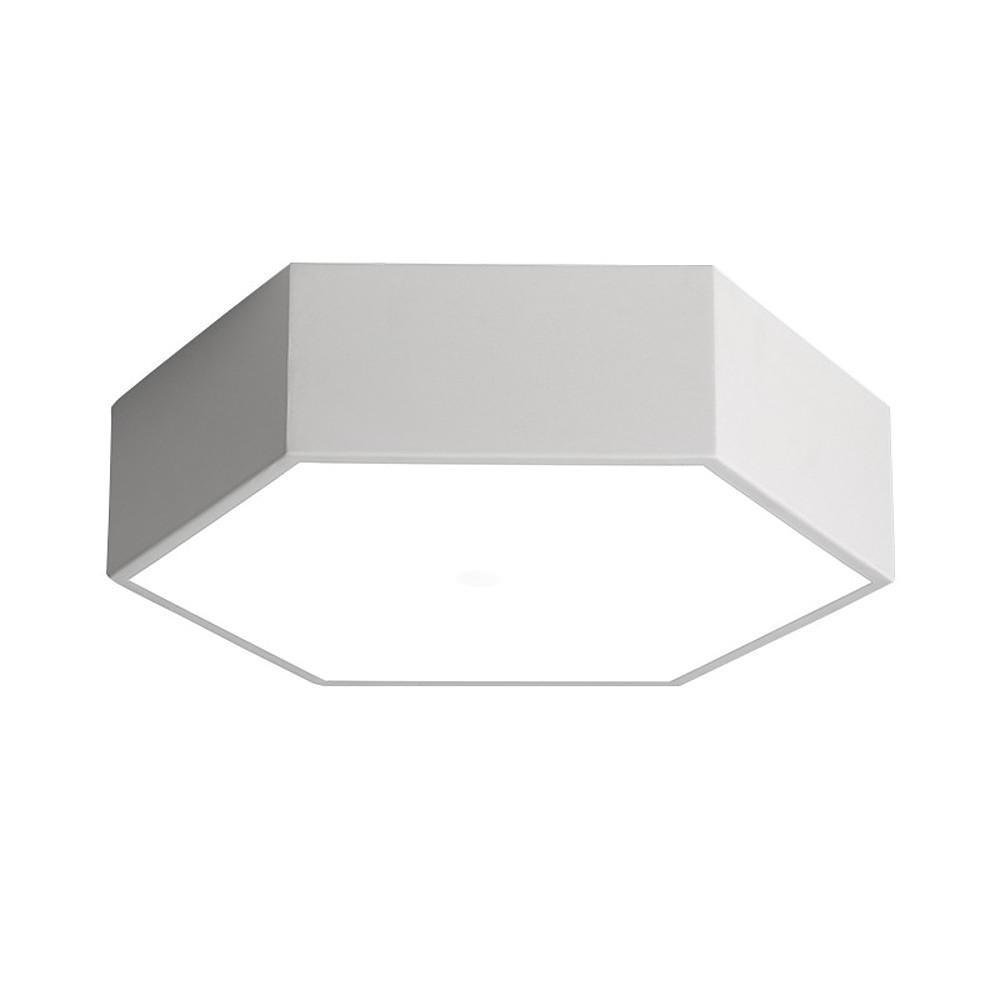 15'' LED 1-Light Tri-color WIFI Control LED Cool New Design Flush Mount Lights Contemporary Chic & Modern Metal Acrylic Novelty Geometrical Ceiling Lights-dazuma