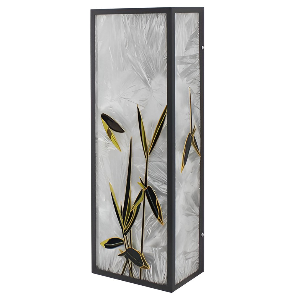 Rectangular modern outdoor retaining wall light product view
