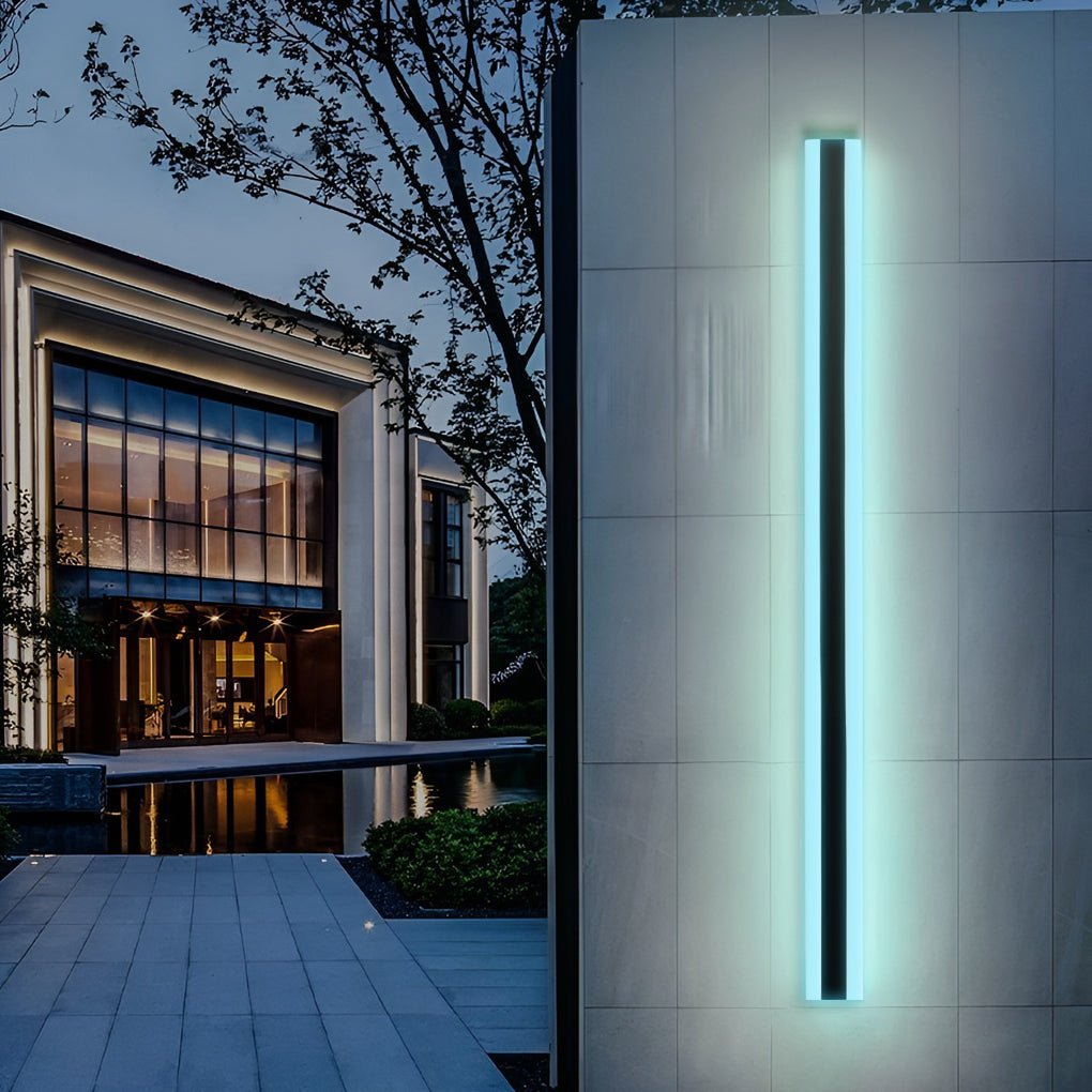 Bring modern elegance with RGB wall light modern linear waterproof LED metal light, combining durability, style, and LED efficiency.