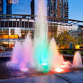 Vibrant LED Ring Pool Lights Waterproof and Colorful Fountain Illumination