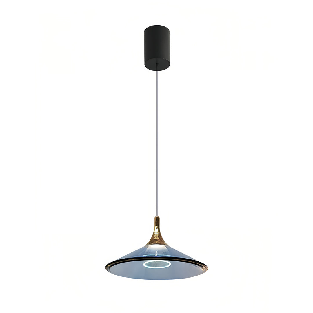 Adjustable rise and fall pendant ceiling lights crafted from aluminum and acrylic provide stylish, versatile lighting for dining rooms and kitchens.