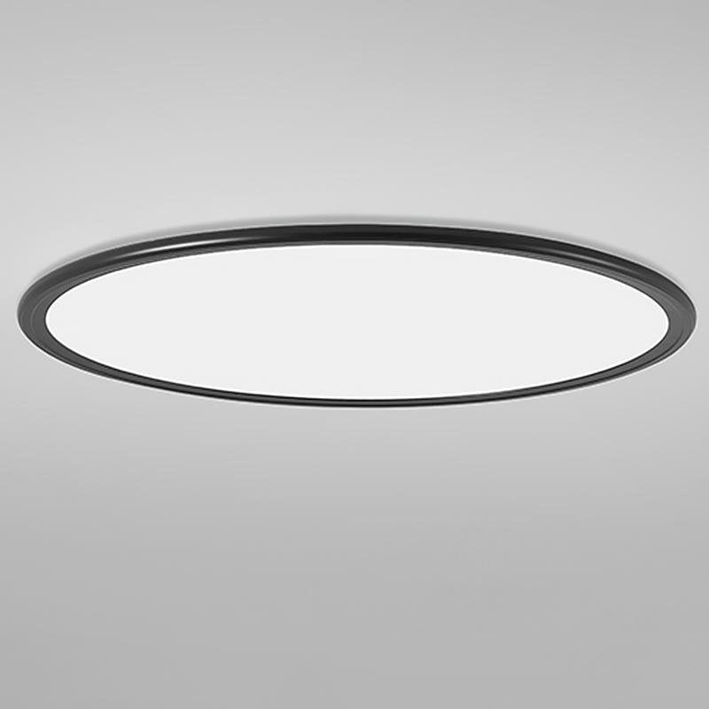Round LED ceiling light emitting cool white light