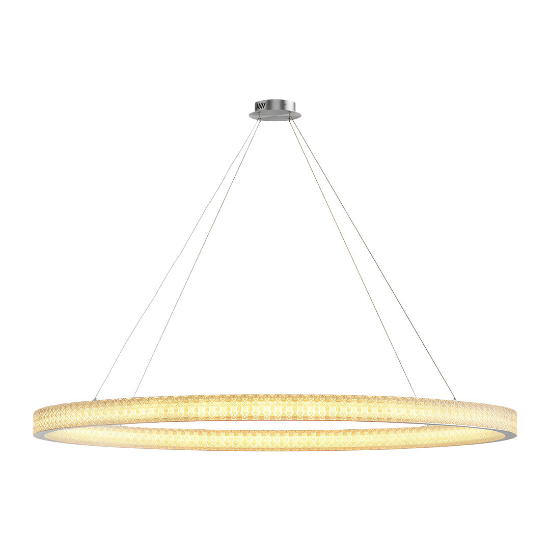 Vintage crystal chandeliers featuring satin chrome with medium circular crystal arrangement