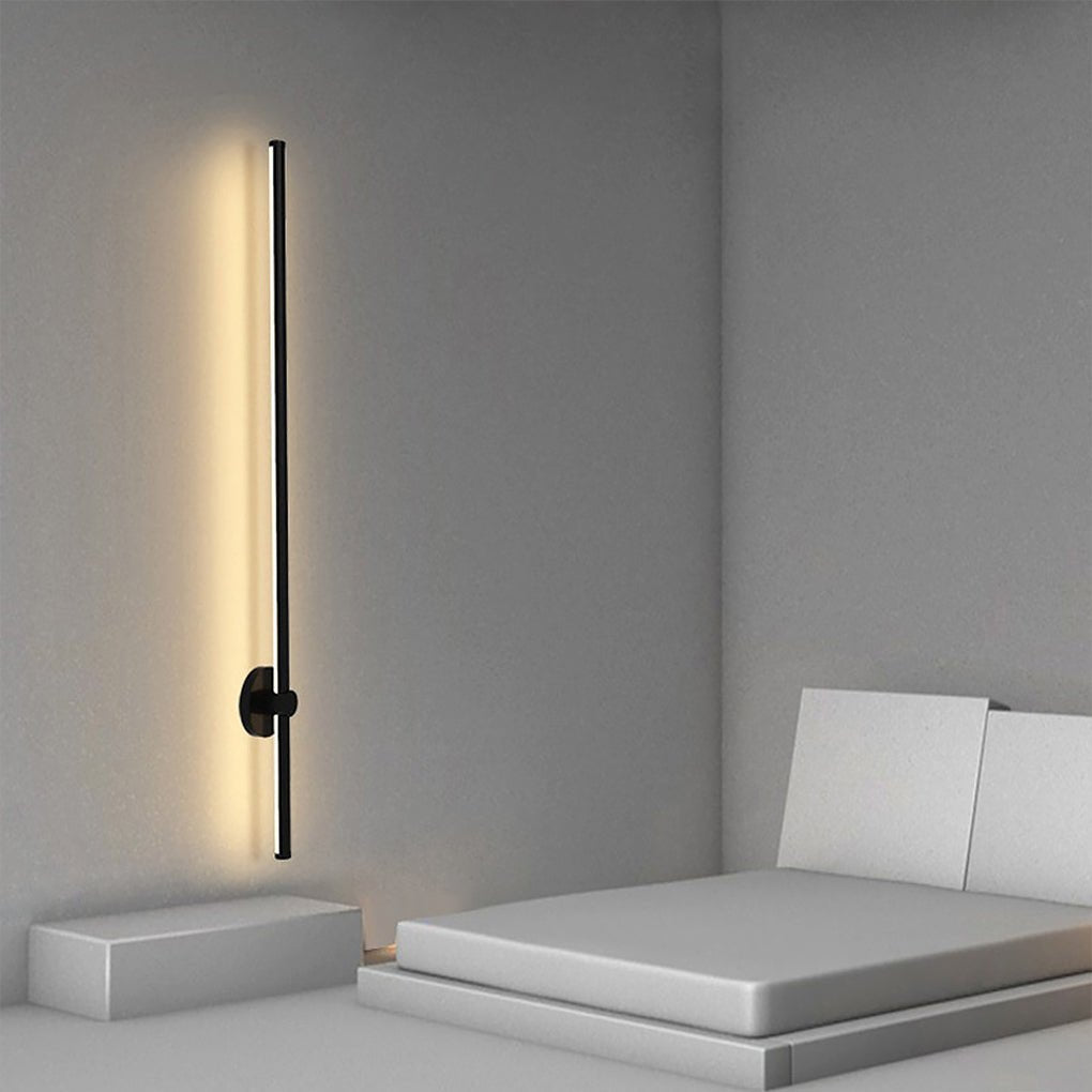 Simple Rotatable Three - color Dimming LED Wall Lamp for Living Room Background Wall
