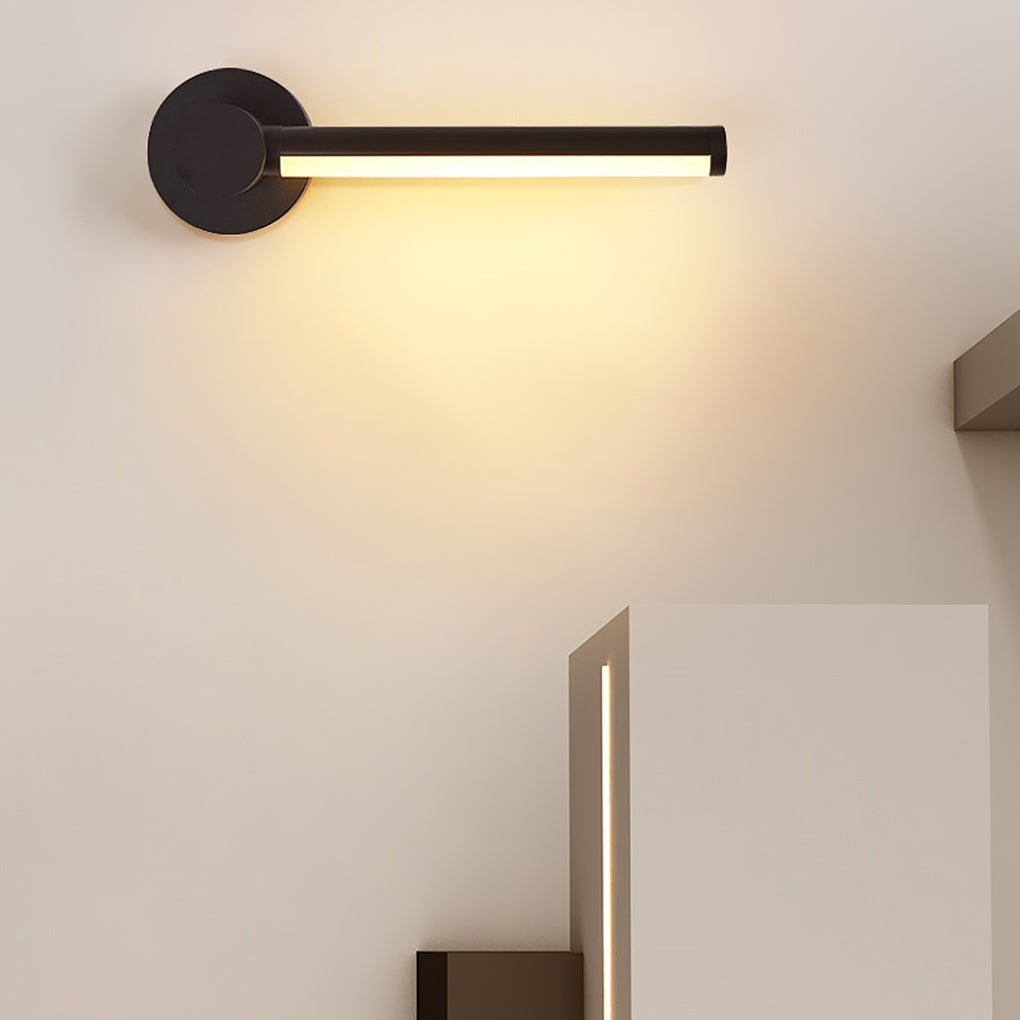 Simple Rotatable Three - color Dimming LED Wall Lamp for Living Room Background Wall