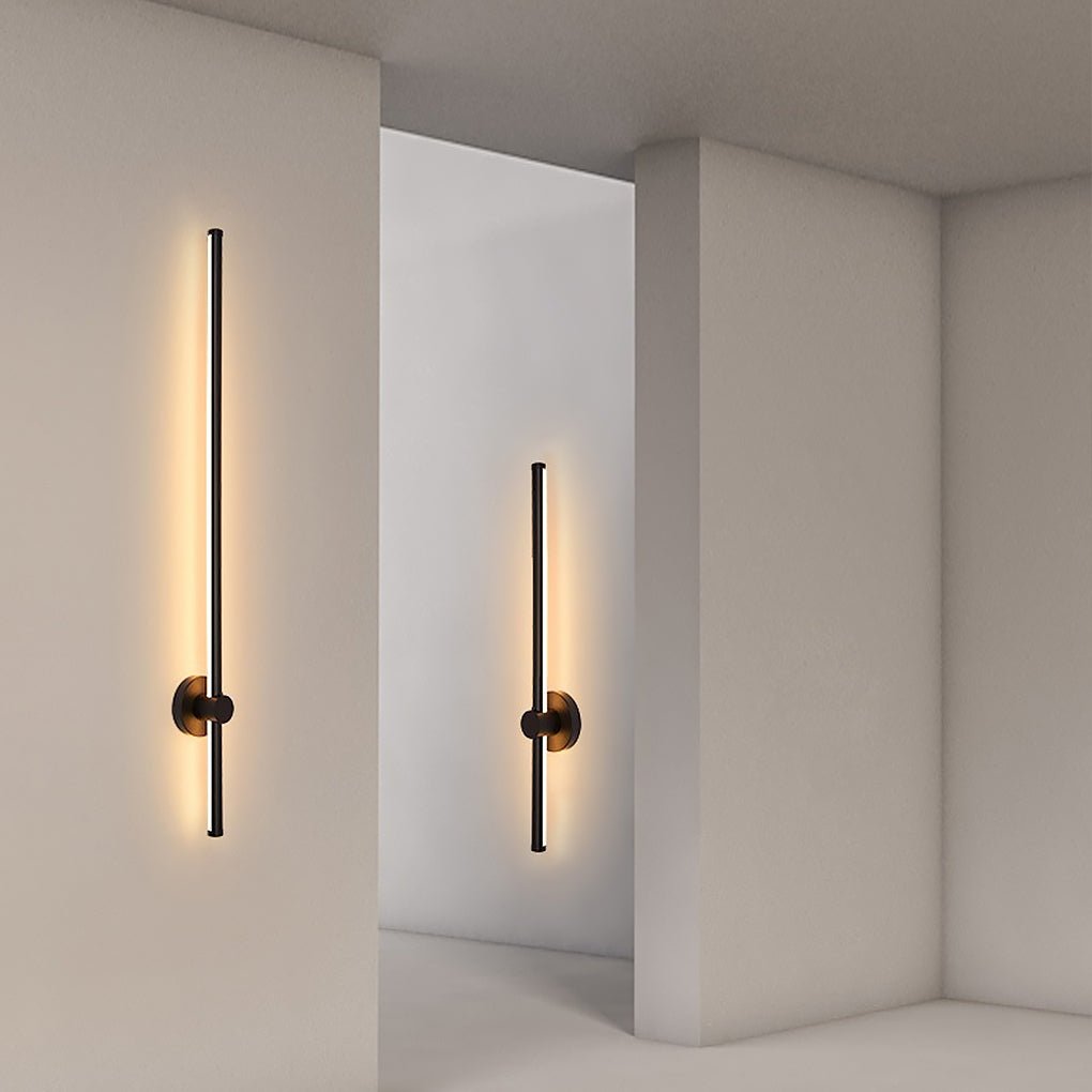 Simple Rotatable Three - color Dimming LED Wall Lamp for Living Room Background Wall