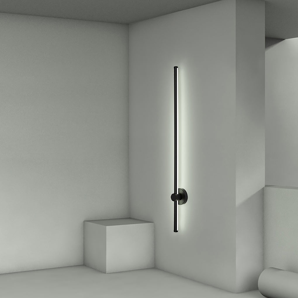 Simple Rotatable Three - color Dimming LED Wall Lamp for Living Room Background Wall