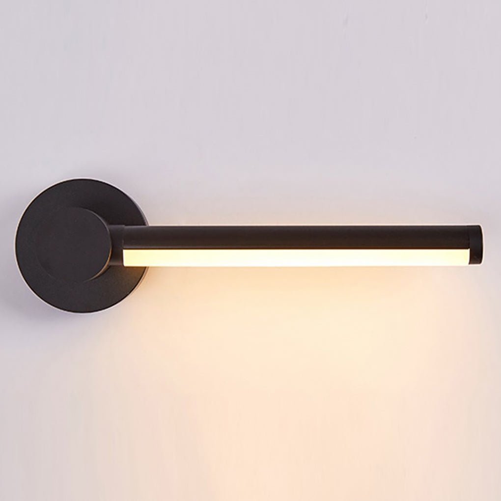 Simple Rotatable Three - color Dimming LED Wall Lamp for Living Room Background Wall