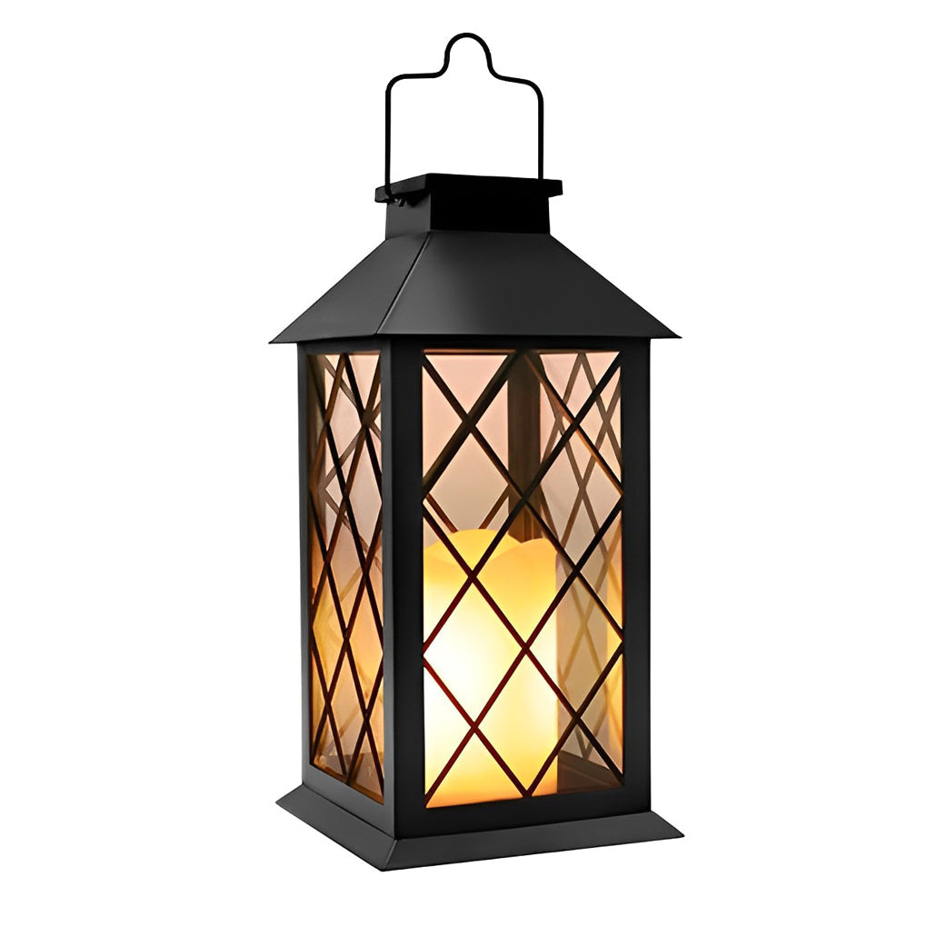 Candlestick lantern size comparison chart showing different dimensions.