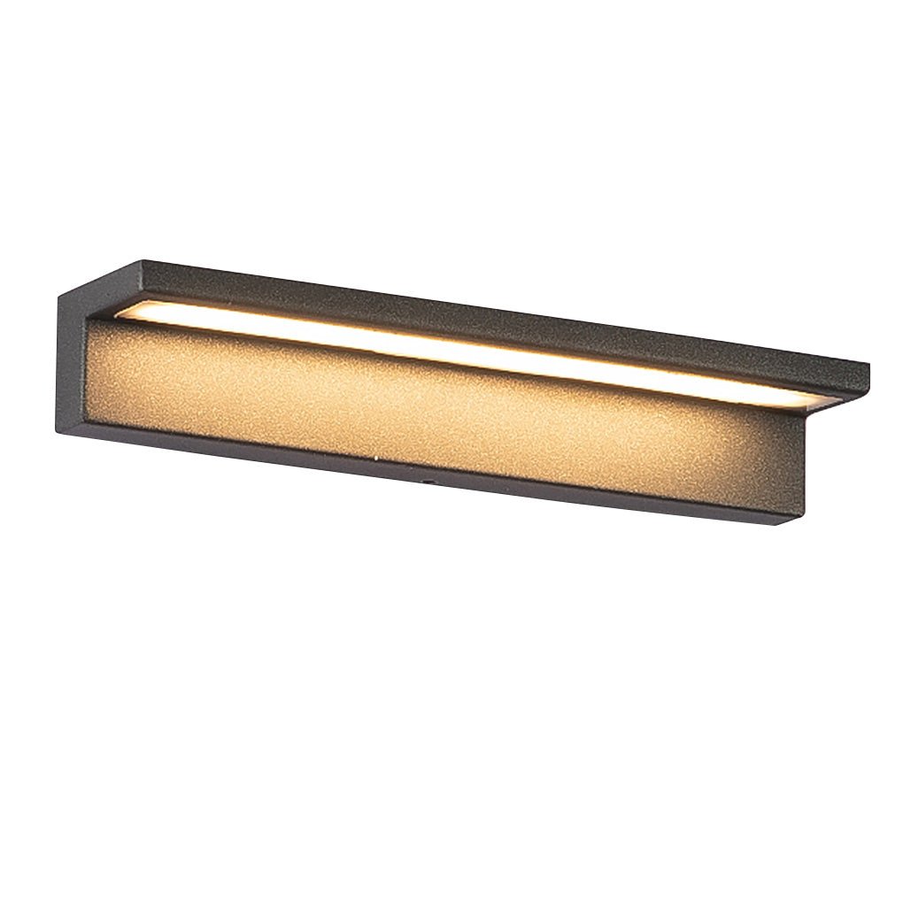 Contemporary Stainless Steel Linear LED Strip Outdoor Wall Light �C Modern, Weatherproof for Garden Villa