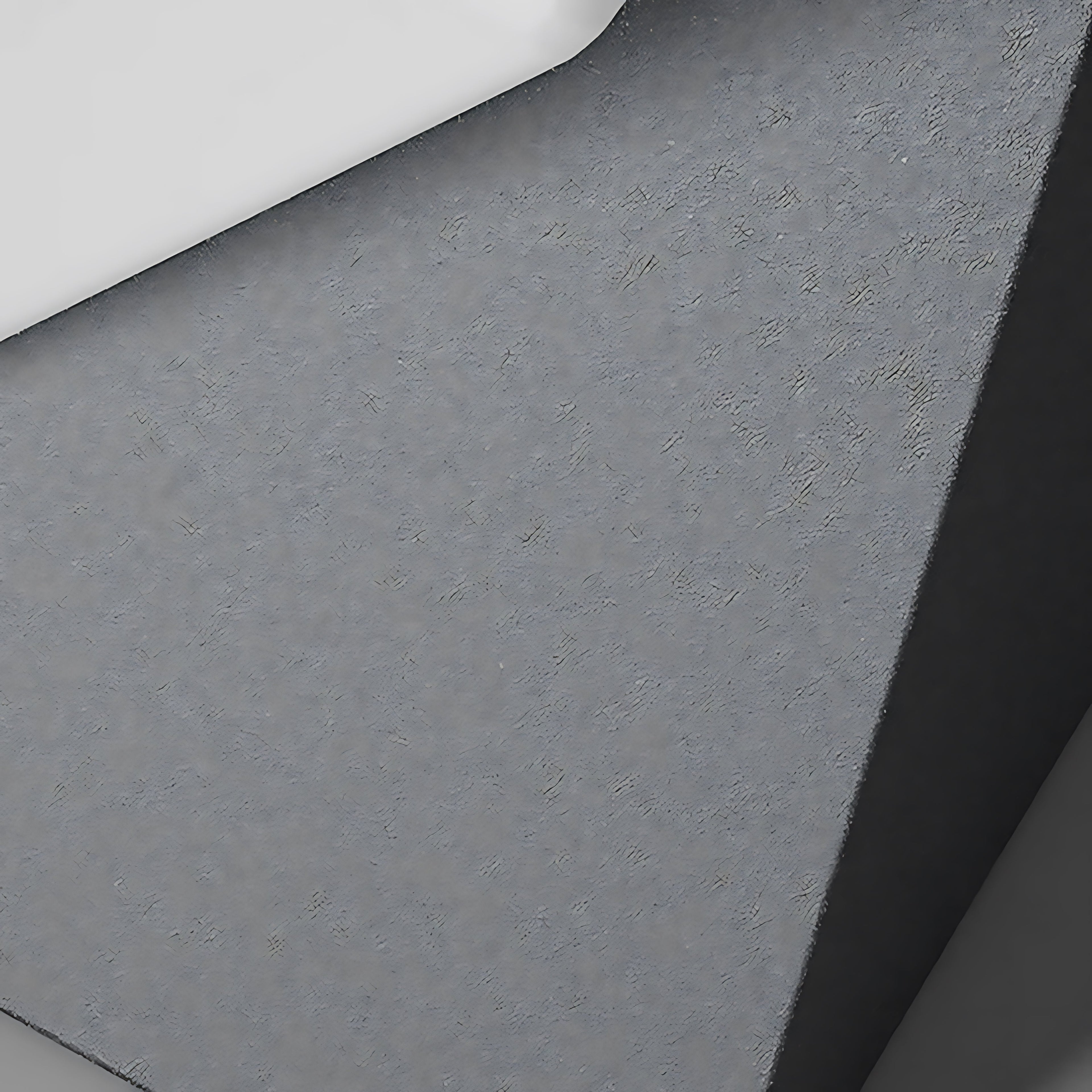 Special shaped pillar light with a close-up of its illuminated triangular structure.