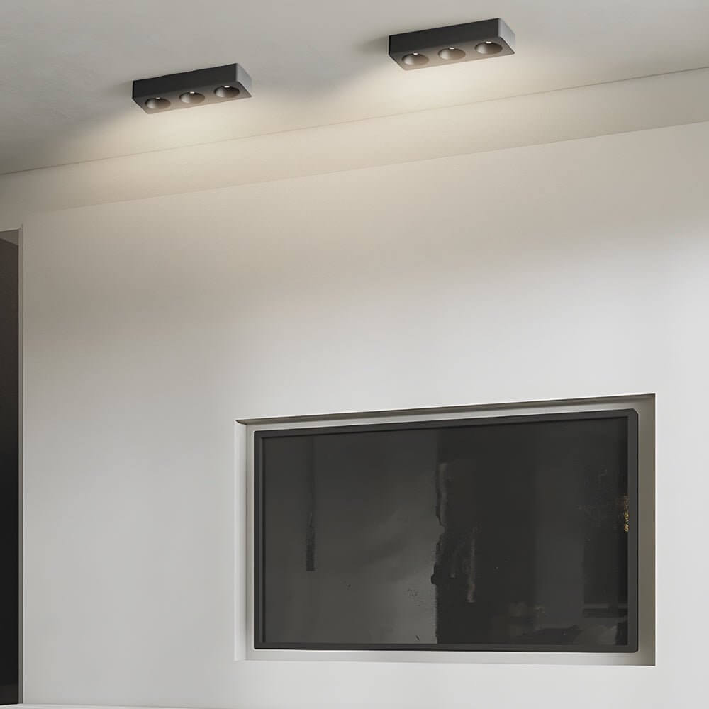 Square LED Anti - Glare Flush Mount Ceiling Light