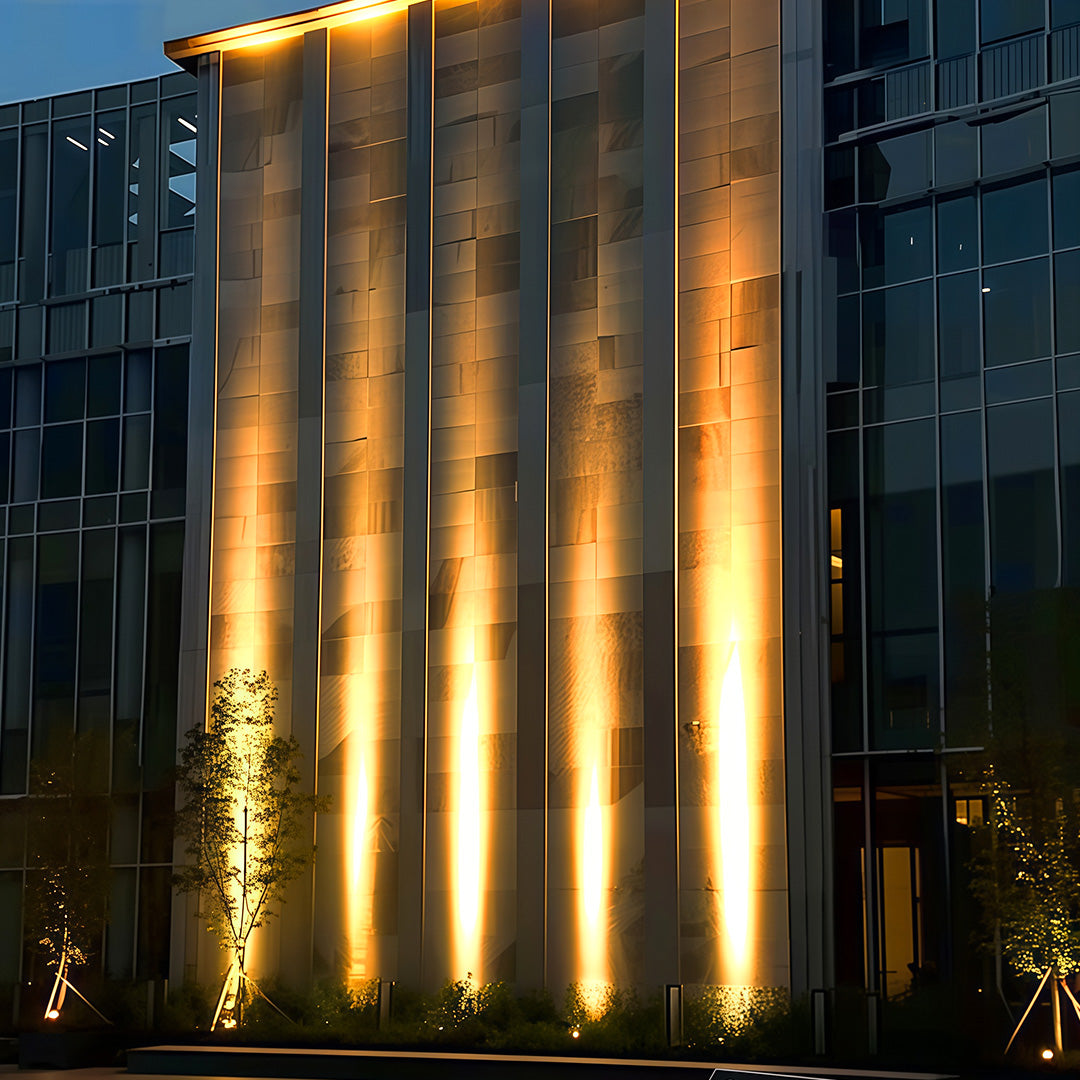 Square wall wash light outdoor waterproof led narrow beam lamp combines focused beam control and weather resistance for modern outdoor lighting.