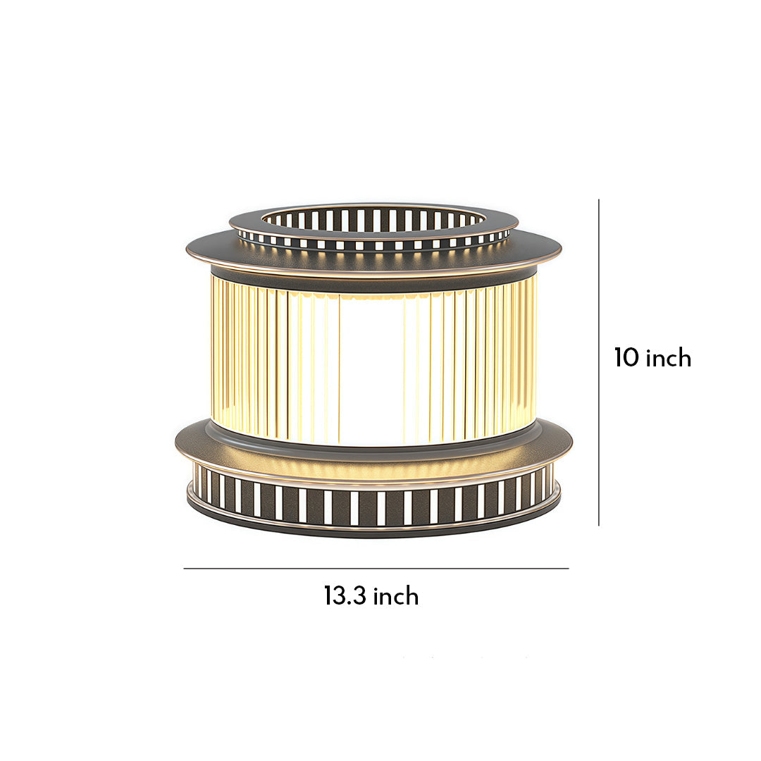 Stainless steel pillar lights dimension guide covers height, width, and base size for perfect outdoor installation and fit.