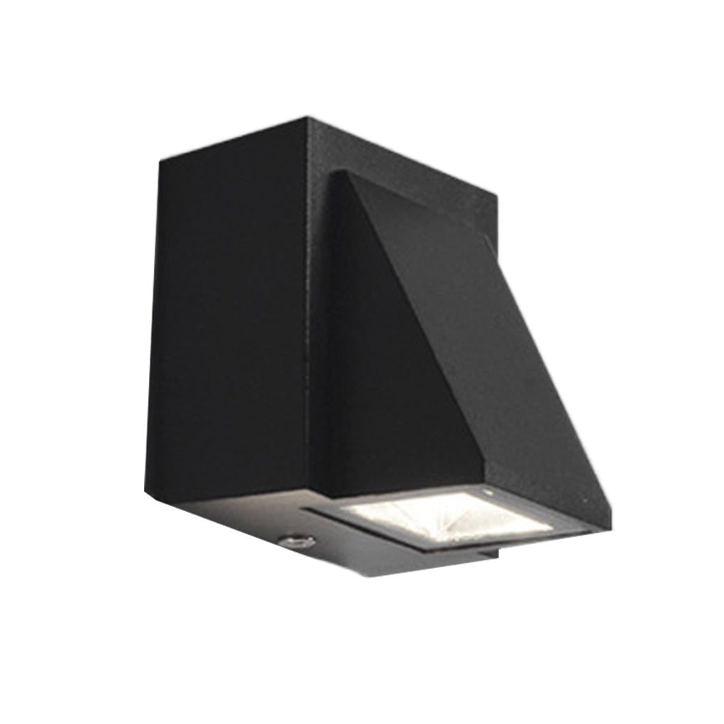Waterproof Up & Down K - Type Black LED Outdoor Wall Lights