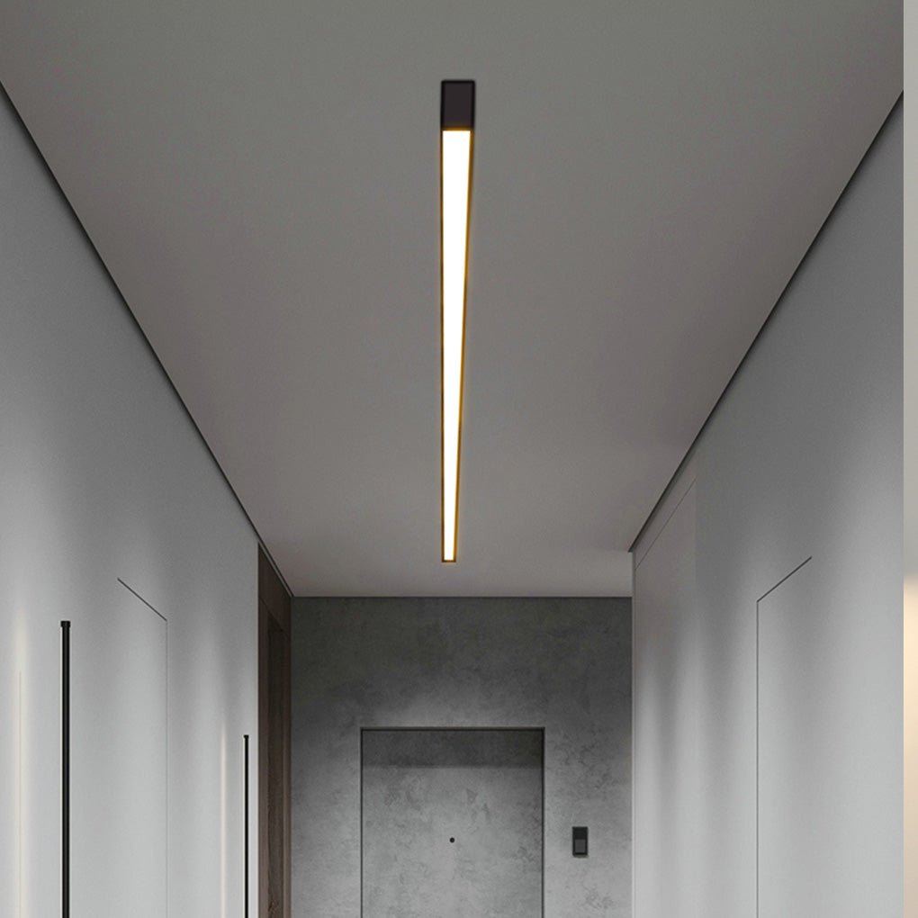 UFO-style solar street light installed along a residential roadway at dusk, providing soft outdoor illumination.
