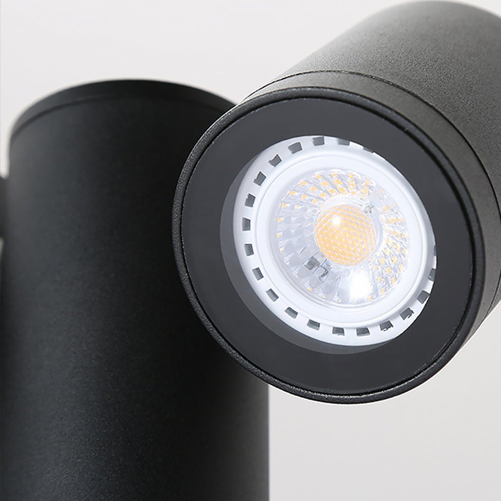 Flexi - Glow Dual - Head Rotatable Outdoor Lawn Light for Modern Landscapes