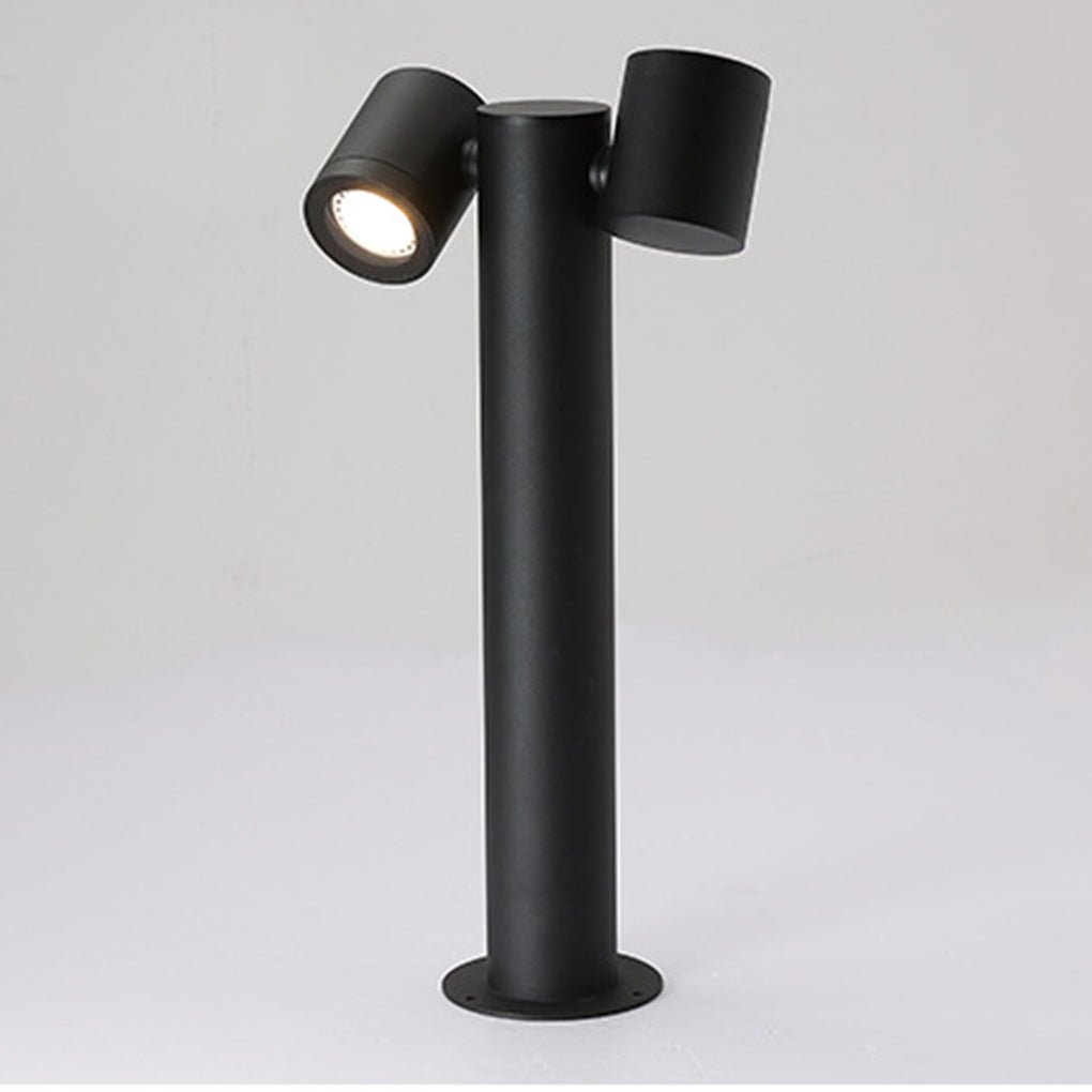 Flexi - Glow Dual - Head Rotatable Outdoor Lawn Light for Modern Landscapes