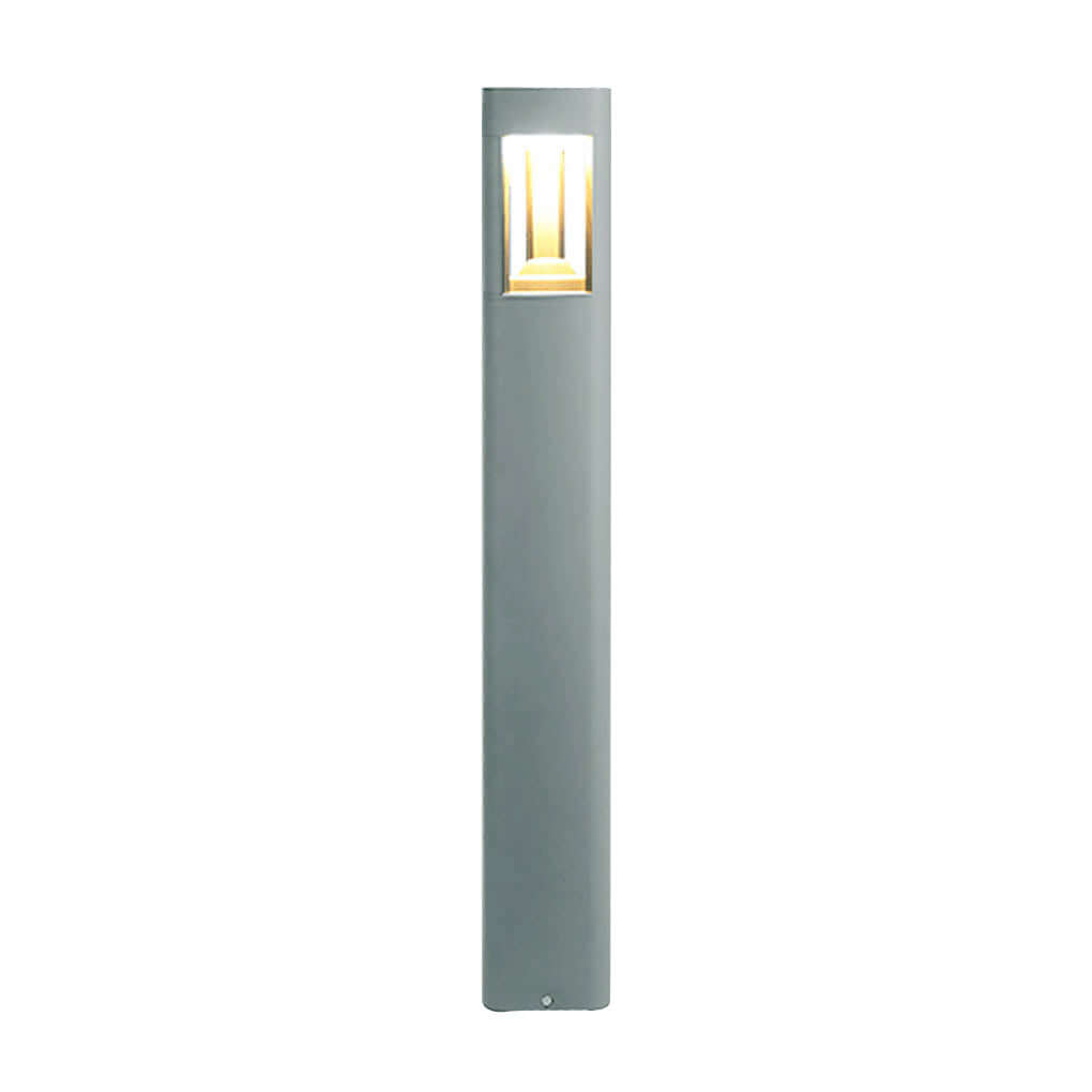 Emitting Solar LED Garden Bollard Lights Heart Design