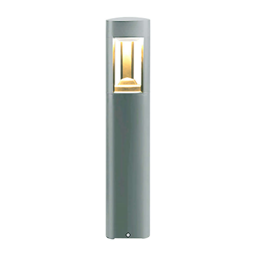 Solar LED Garden Bollard Lights Heart Design